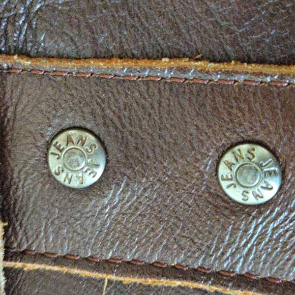 Brown Leather Satchel Purse (no straps) - Picture 3 of 10